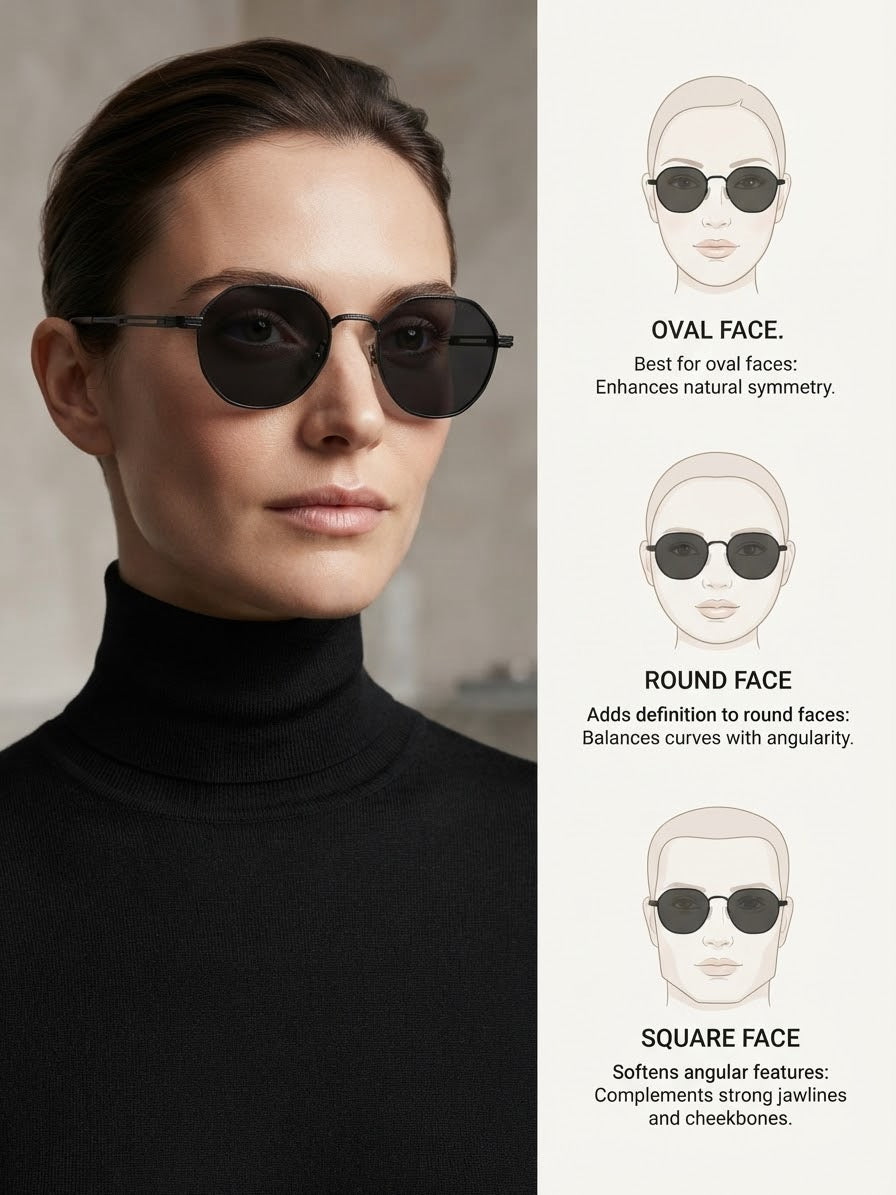 Unisex shades - Nyx | Black