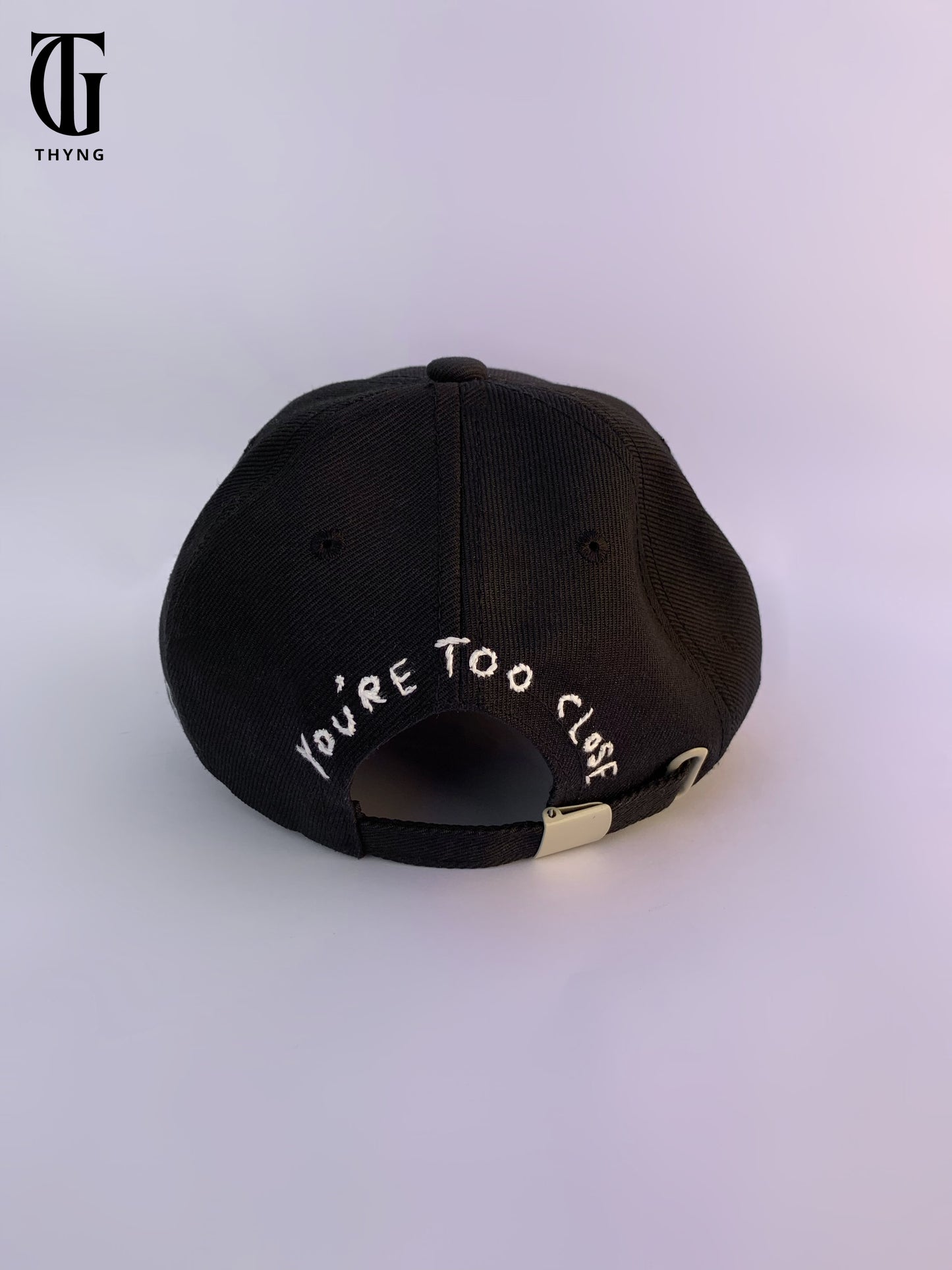 Rose Reaper Cap (hand-embroidered)