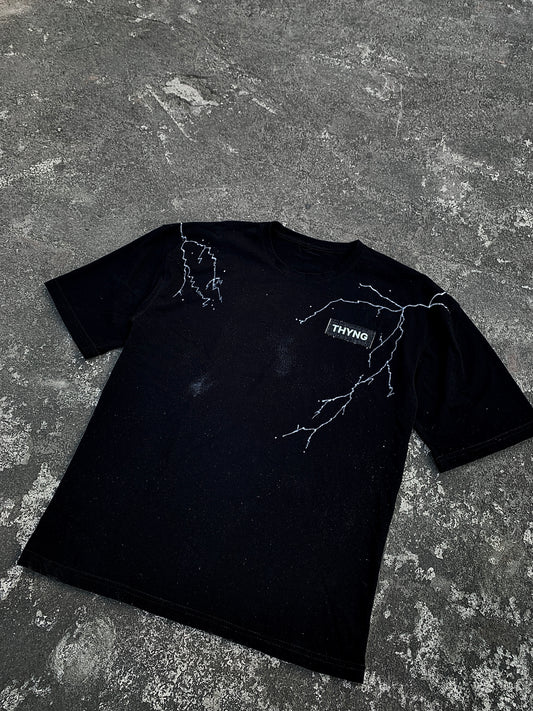 Black Drop Shoulder Tee - STORM’D