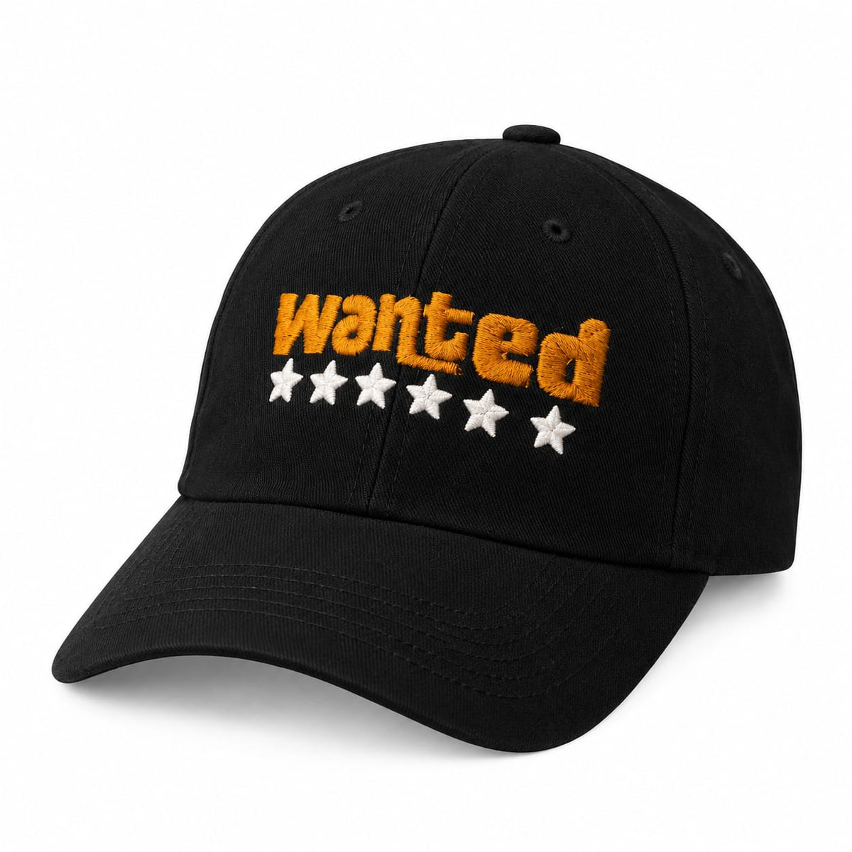 Hand Embroidered Cap - WANTED ( pre order )